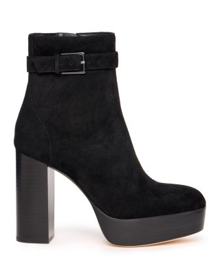 Women's Maris Suede Platform Block Heel Boots