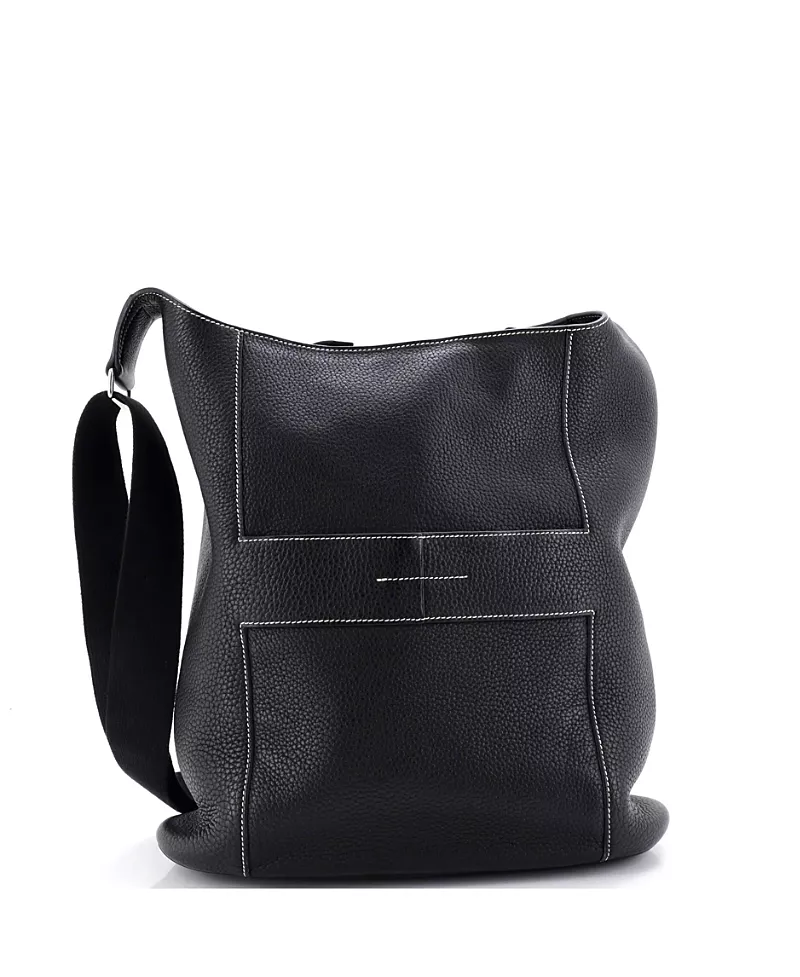 Pre-Owned HERMES Gm Sac Good News Bag Leather