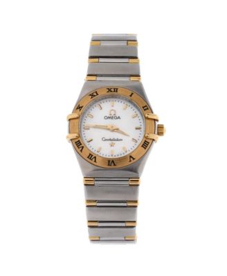  Constellation Quartz Watch in Stainless Steel and Rose Gold with Mother of Pearl 23mm