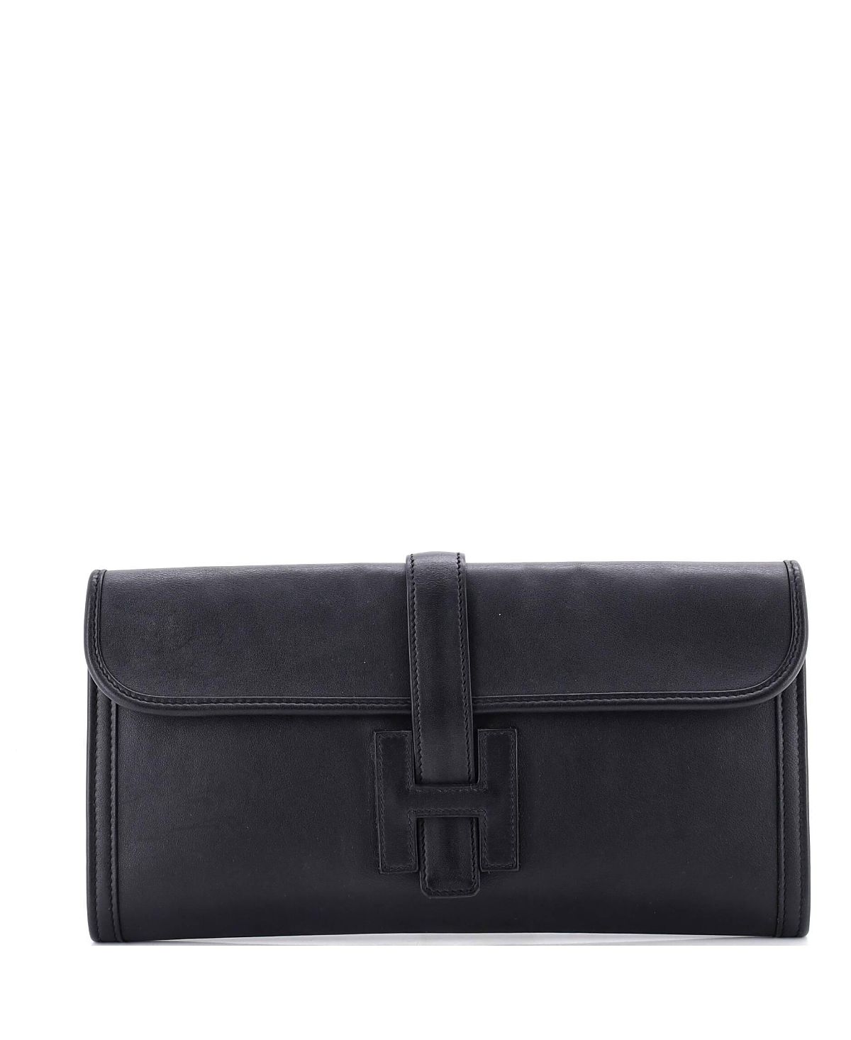 Pre-Owned HERMES 29 Jige Elan Clutch Swift