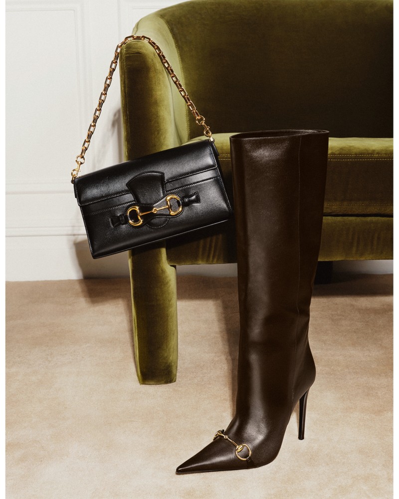 Gucci Women's Donna Horsebit Pointed Toe Leather Boots by Bloomingdale's