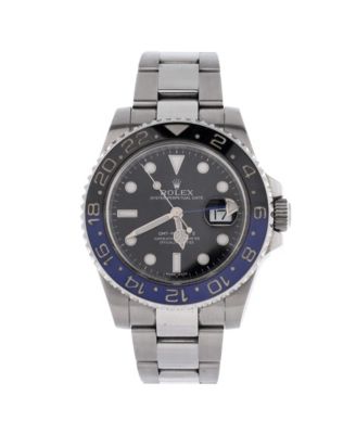  Oyster Perpetual Date GMT-Master II Batman Automatic Watch in Stainless Steel and Cerachrom 40mm