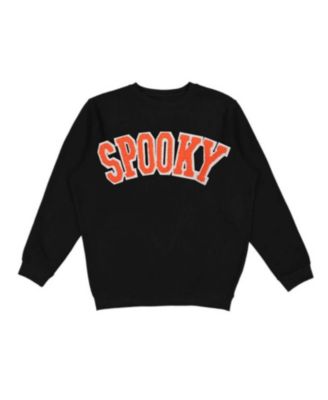 Boys' Spooky Orange Patch Halloween Sweatshirt - Baby, Little Kid