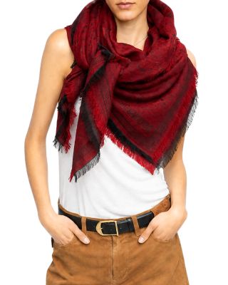 Glenn Monogram Jacquard Scarf
