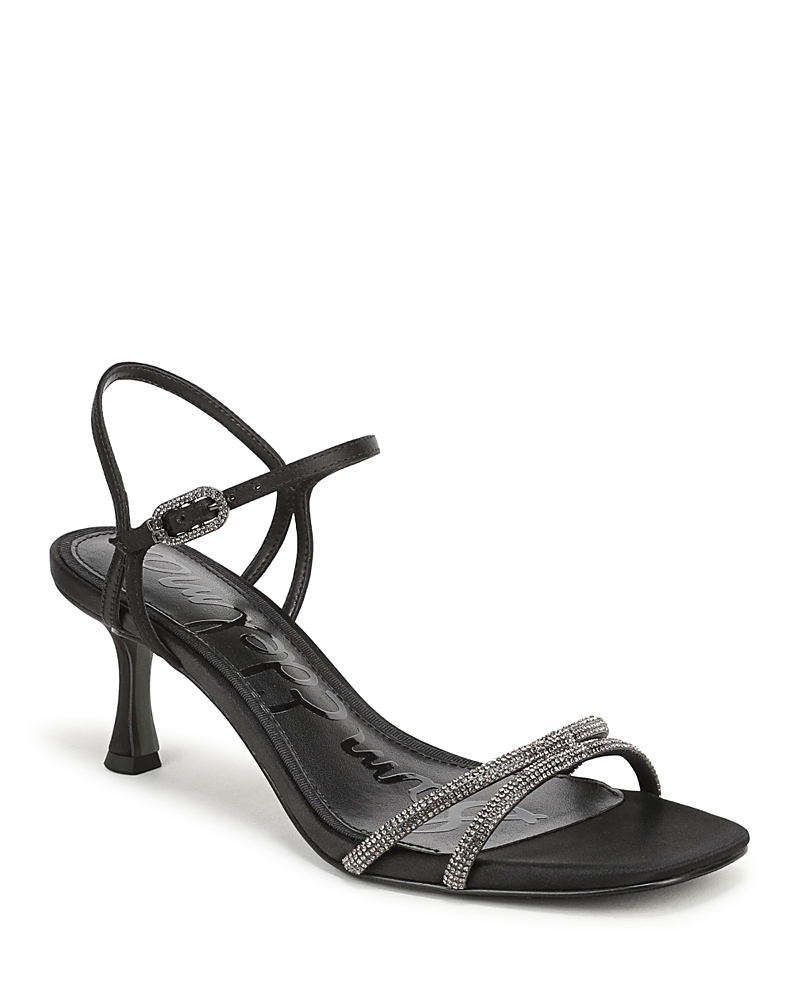 Sam Edelman Women's Presley Glam Rhinestone Embellished Sandals