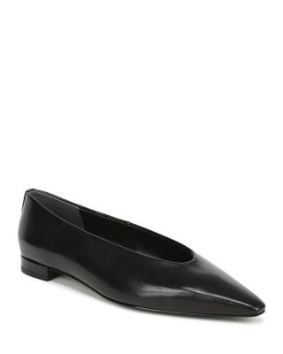 Women's Emory Pointed Toe Leather Ballet Flats