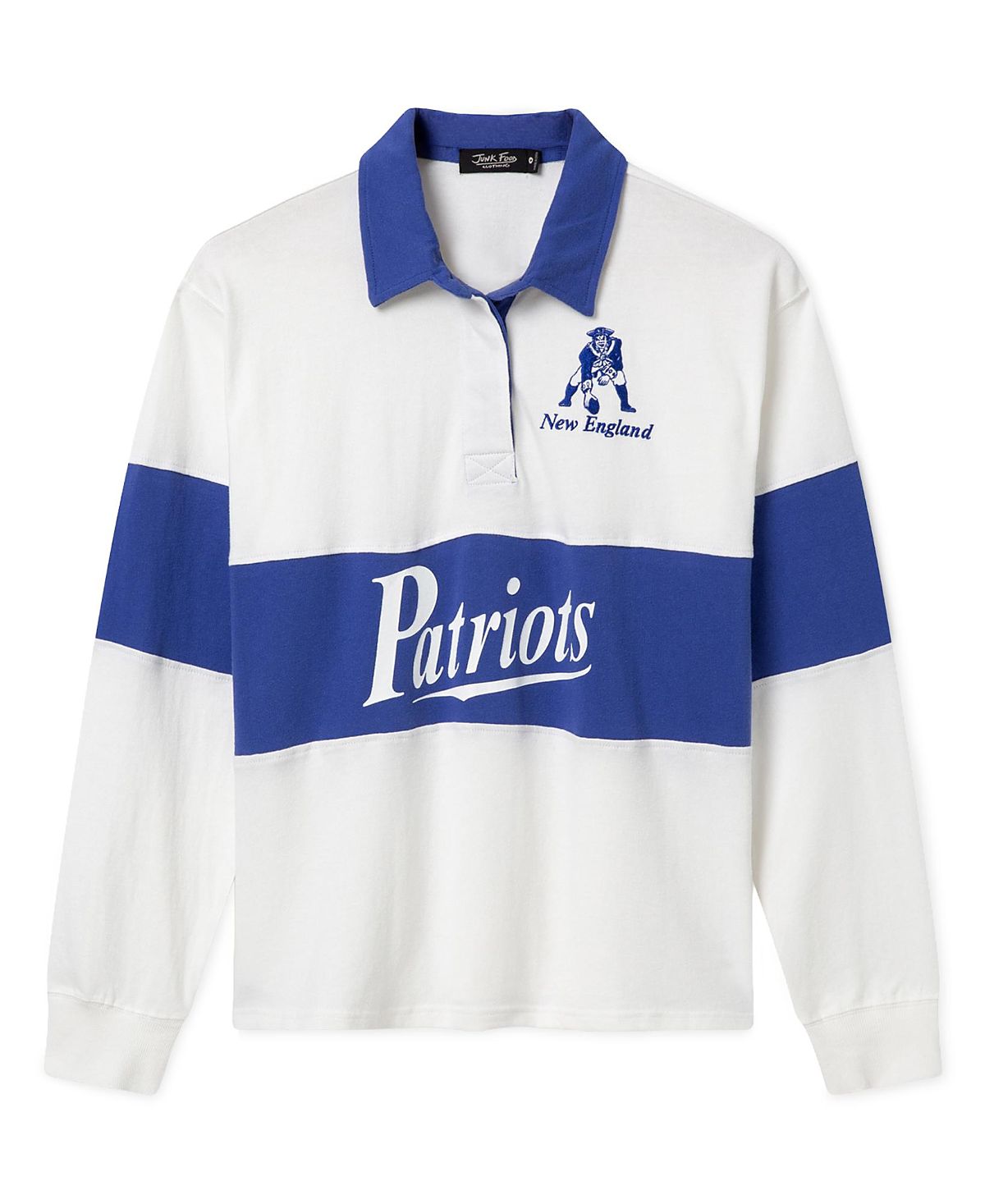 Junk Food Clothing Women's New England Patriots Rugby Shirt