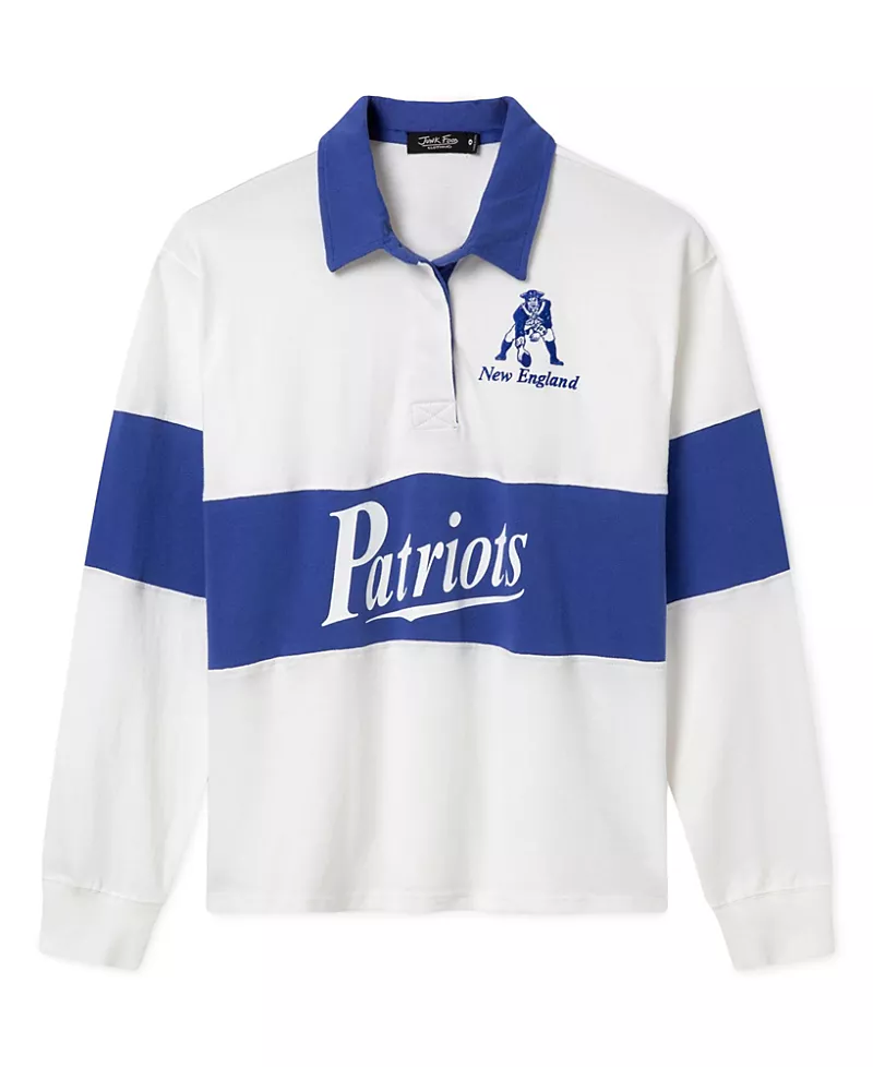 Junk Food Clothing Women's New England Patriots Rugby Shirt