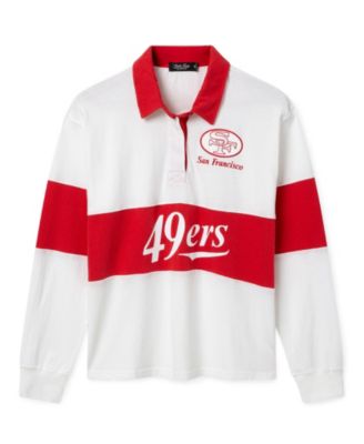 Junk Food Clothing Women's San Francisco 49ers Rugby Shirt