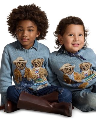 Unisex Polo Bears Sweater - Little Kid