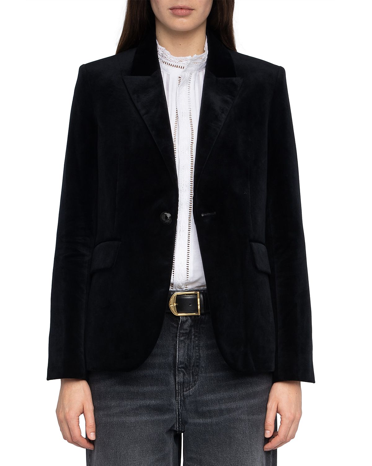 Zadig & Voltaire Vavy Velvet Blazer