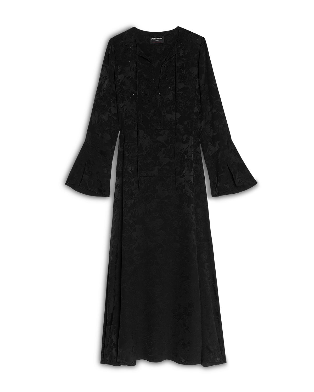 Zadig & Voltaire Rikal Silk Jacquard Dress