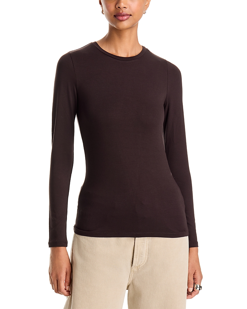 Majestic Filatures Crewneck Long Sleeve Tee