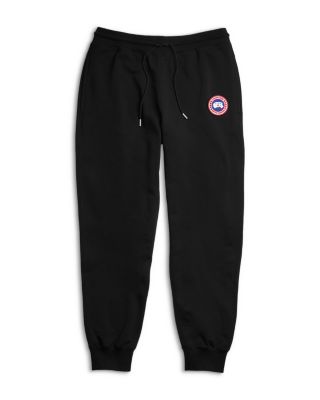Loon Cotton Drawstring Logo Patch Joggers