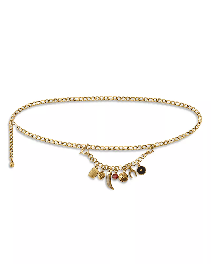 Veronica Beard Women's Western Charms Chain Belt