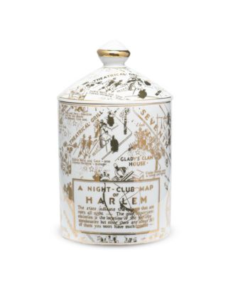  Speakeasy Map Ceramic Candle, 12 oz.