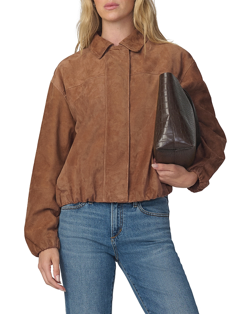 Joe's Jeans The Bella Suede Bomber Jacket
