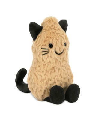 Amuseables Peanut Cat Outfit Plush Toy - Ages 0+