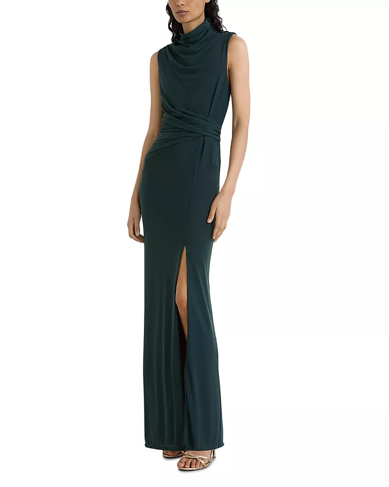 Reiss Dylan Draped Maxi Dress