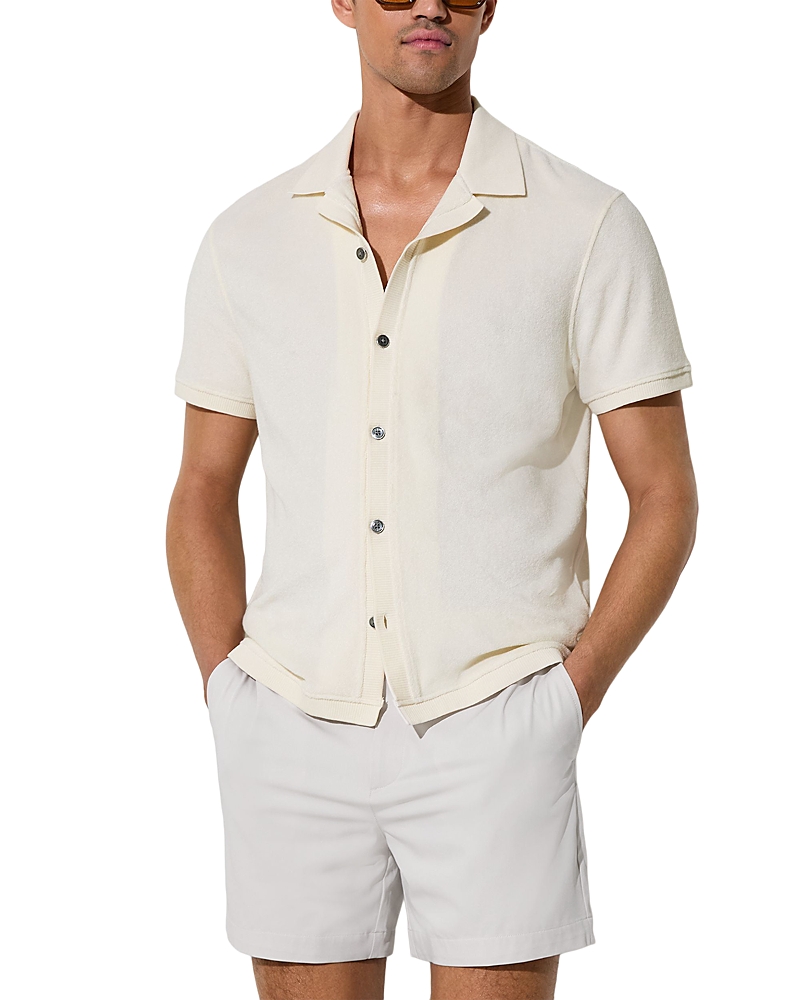 Reiss Eden Short Sleeve Towelling Shirt
