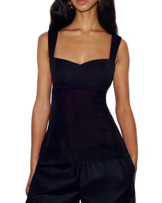 Nova Knit Sweetheart Top 