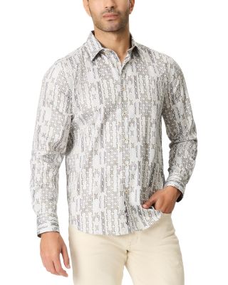 Missing Links Long Sleeve Cotton Stretch Shirt