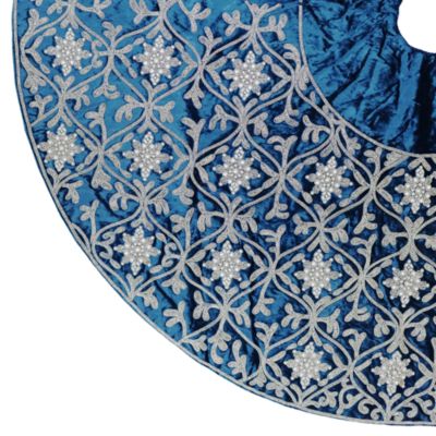 60" Embellished Velvet Tree Skirt