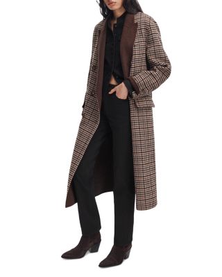 Vasso Wool Plaid Coat