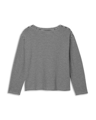 Striped Bateau Neck Boxy Top - thumbnail 10