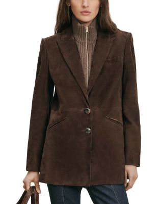 Maci Suede Dickey Jacket