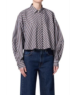 Agnes Cotton Button Front Shirt