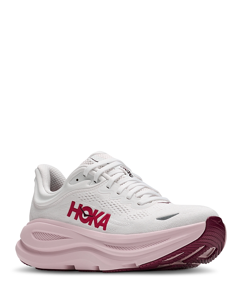 Hoka Women's Bondi 9 Running Sneakers in White