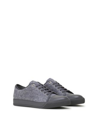 Men's Dbb1 Sneakers in Felt and Nappa Leather