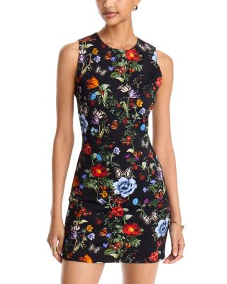Alice and Olivia Wynell Sleeveless Mini Dress
