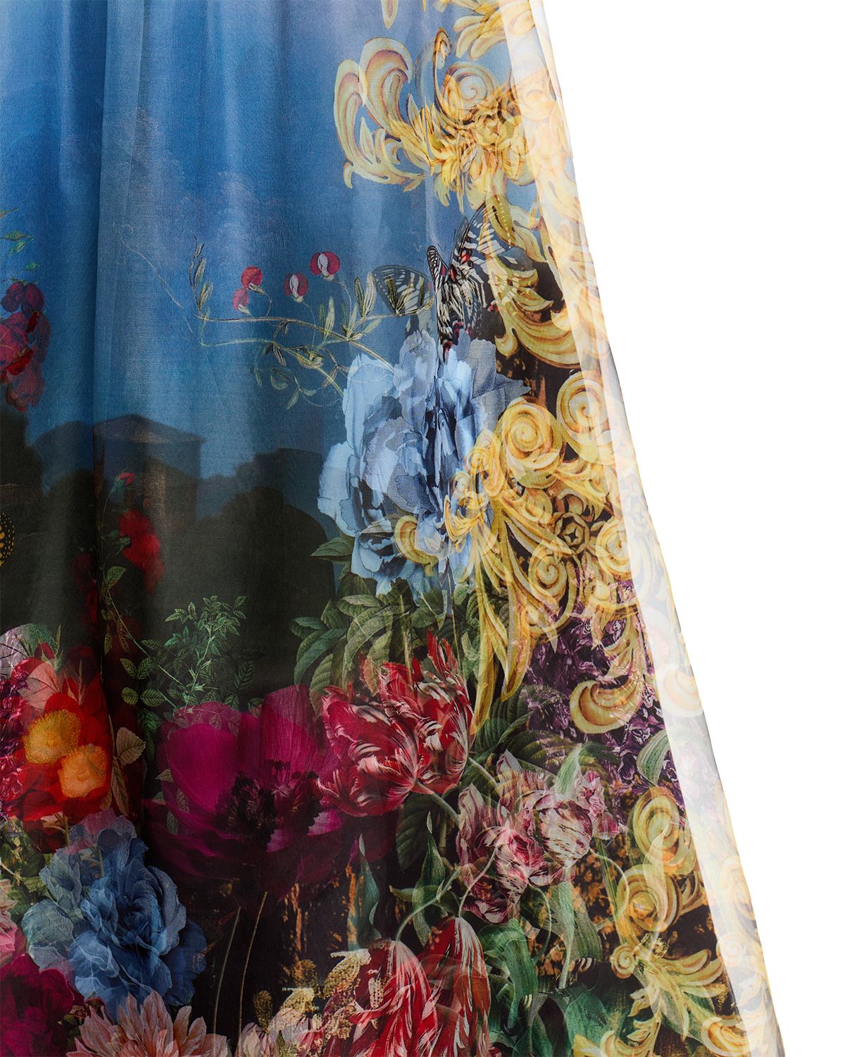 Dixie Silk Ballgown Chiffon Skirt thumbnail 5