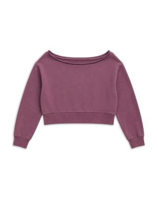 KatieJnyc Girls' Tween Tristan Crop Sweatshirt - Big Kid