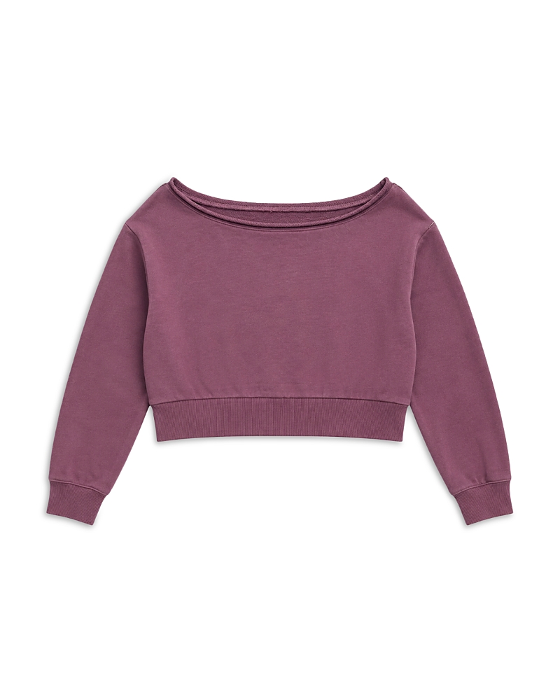 KatieJnyc Girls' Tween Tristan Crop Sweatshirt - Big Kid