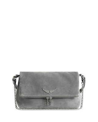 Rocky II Suede Shoulder Bag