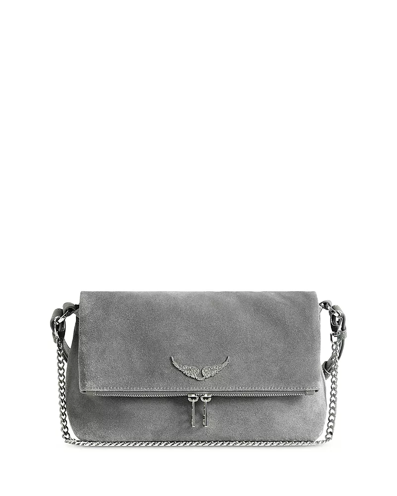Zadig & Voltaire Rocky Ii Suede Shoulder Bag