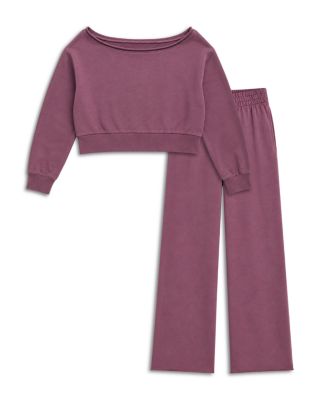 Girls' Tristan Crop Sweatshirt & Pants - Big Kid