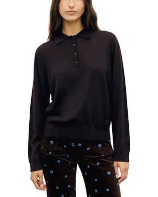 Rebeca Merino Wool Collared Sweater