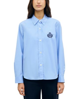 Luma Cotton Button Front Shirt