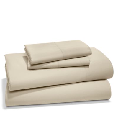 500TC Sateen Wrinkle-Resistant Sheet Set, Queen - Exclusive