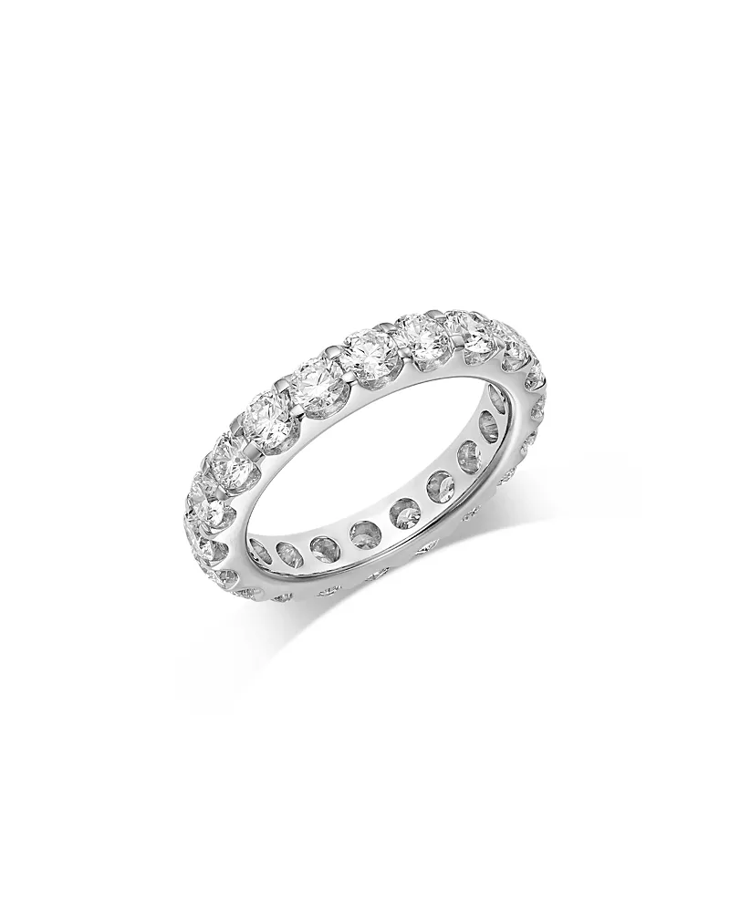 Bloomingdale's Fine Collection Luxe Collection Certified Lab Grown Diamond Eternity Band in 18K Gold, 3.0 tcw