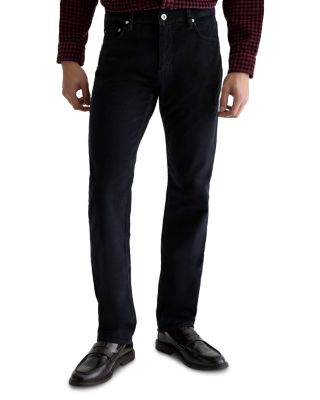 Everett 32" Slim Straight Fit Twill Pants in Antique Black