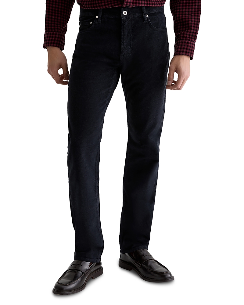 Ag Everett Cotton Blend Slim Straight Fit Corduroy Pants