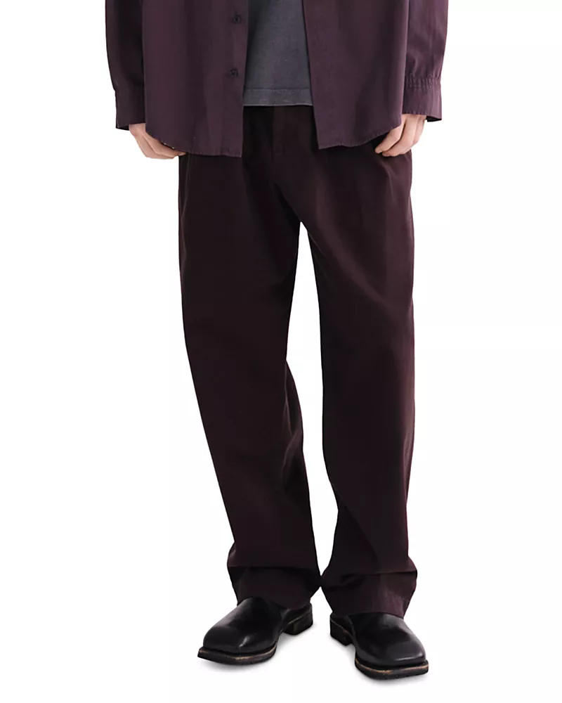 Agolde Slater Cotton Standard Fit Trousers