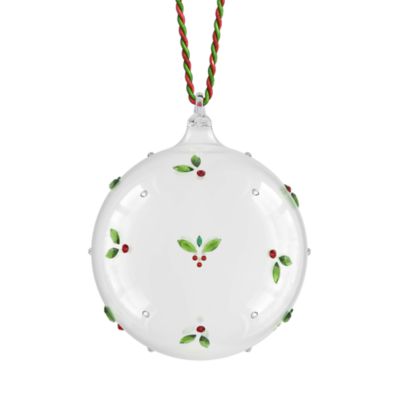 Cheers Mistletoe Ball Ornament