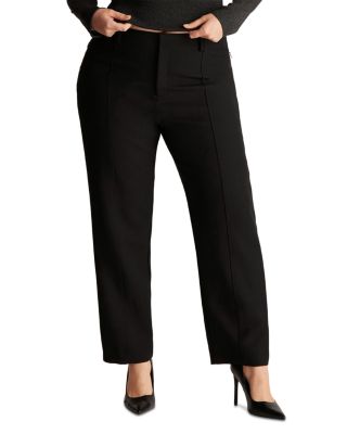 Plus Pluto High Rise Straight Ankle Pants