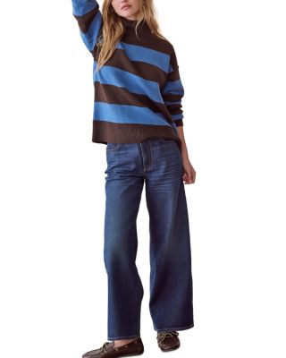 Maggie Cotton Blend Turtleneck Sweater